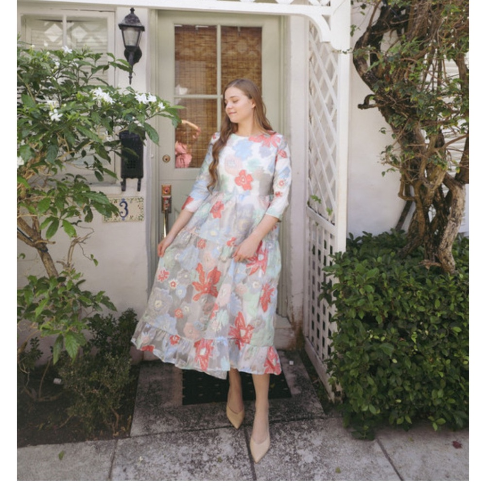 Dainty Jewells Waltzing in watercolors dress